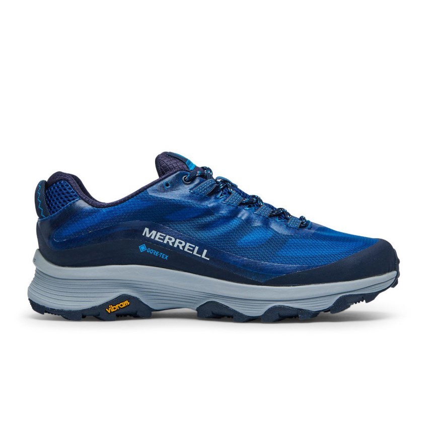 Basket Merrell Moab Speed GORE-TEX Bleu Homme | C.K.HZPG